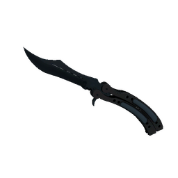 ★ StatTrak™ Butterfly Knife | Night (Minimal Wear)