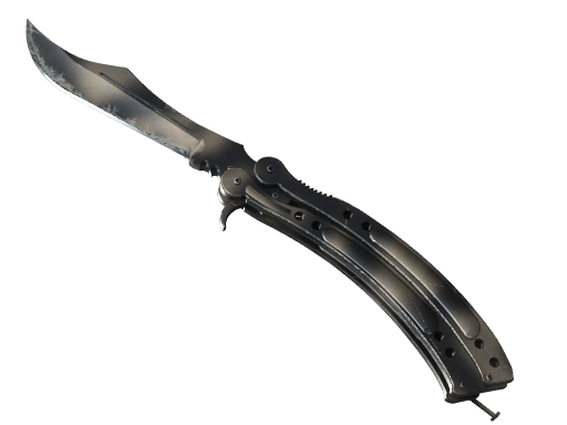 ★ Butterfly Knife | Scorched (Well-Worn)