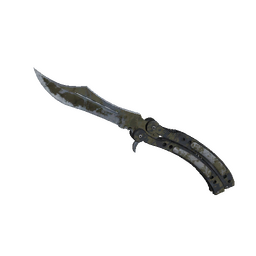 free csgo skin ★ StatTrak™ Butterfly Knife | Safari Mesh (Battle-Scarred)