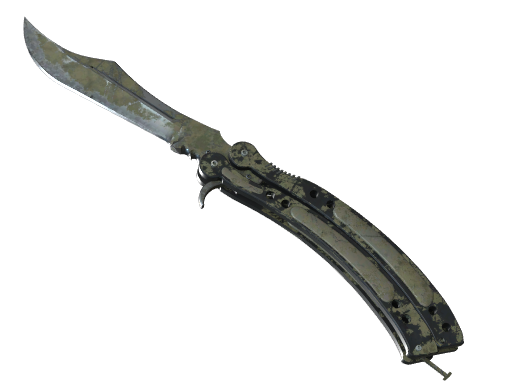 ★ StatTrak™ Butterfly Knife | Safari Mesh (Battle-Scarred)