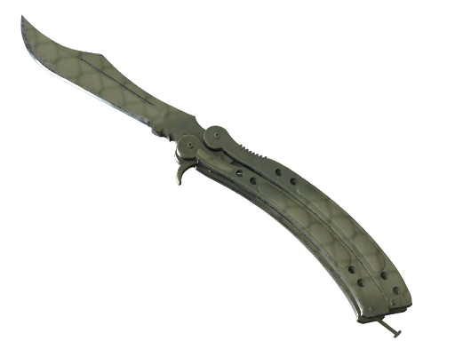 ★ StatTrak™ Butterfly Knife | Safari Mesh (Well-Worn)