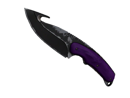 ★ StatTrak™ Gut Knife | Ultraviolet (Well-Worn)