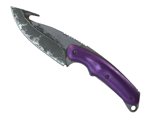 ★ StatTrak™ Gut Knife | Ultraviolet (Battle-Scarred)