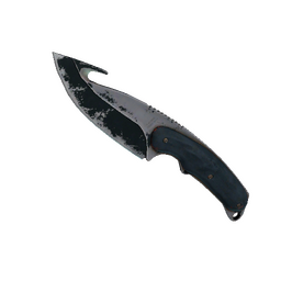 ★ StatTrak™ Gut Knife | Night (Battle-Scarred)