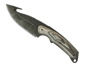 ★ Gut Knife | Black Laminate (Battle-Scarred)