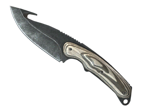 ★ Gut Knife | Black Laminate (Minimal Wear)