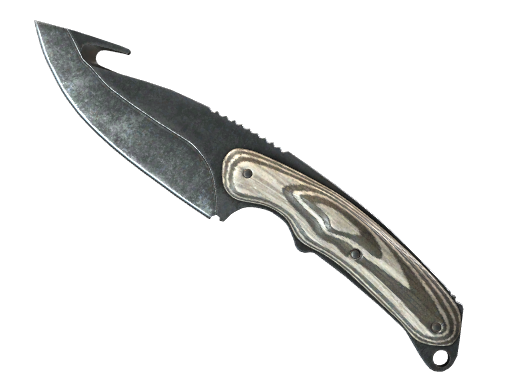 ★ StatTrak™ Gut Knife | Black Laminate (Minimal Wear)