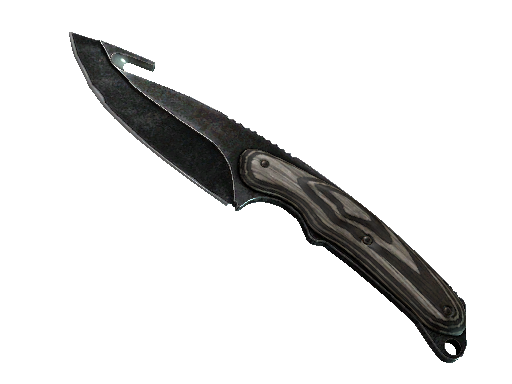 ★ Gut Knife | Black Laminate (Well-Worn)