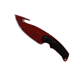 free csgo skin ★ Gut Knife | Crimson Web (Factory New)