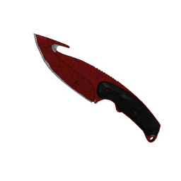 free csgo skin ★ StatTrak™ Gut Knife | Crimson Web (Minimal Wear)