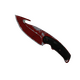 ★ Gut Knife | Crimson Web (Well-Worn)