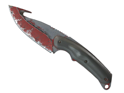 ★ StatTrak™ Gut Knife | Crimson Web (Battle-Scarred)