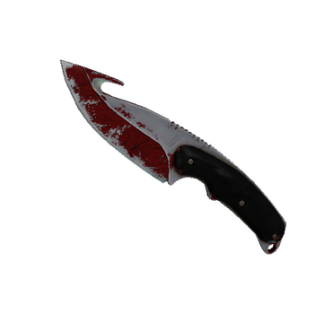 ★ StatTrak™ Gut Knife | Crimson Web (Battle-Scarred)