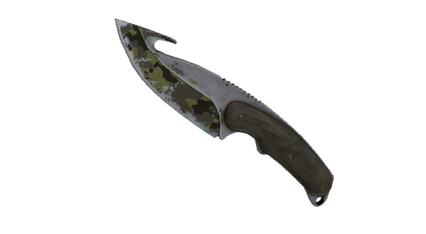 ★ Gut Knife | Boreal Forest (Battle-Scarred)