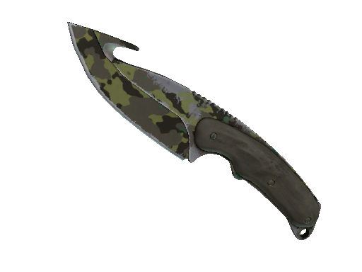 ★ Gut Knife | Boreal Forest (Well-Worn)