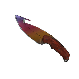 free csgo skin ★ Gut Knife | Fade (Factory New)