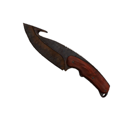 free csgo skin ★ StatTrak™ Gut Knife | Rust Coat (Battle-Scarred)