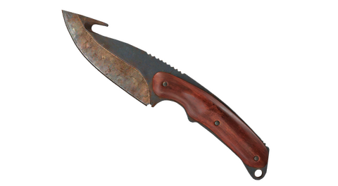 ★ StatTrak™ Gut Knife | Rust Coat (Battle-Scarred)