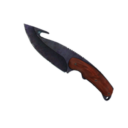 free csgo skin ★ StatTrak™ Gut Knife | Blue Steel (Battle-Scarred)