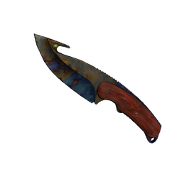 free csgo skin ★ StatTrak™ Gut Knife | Case Hardened (Battle-Scarred)