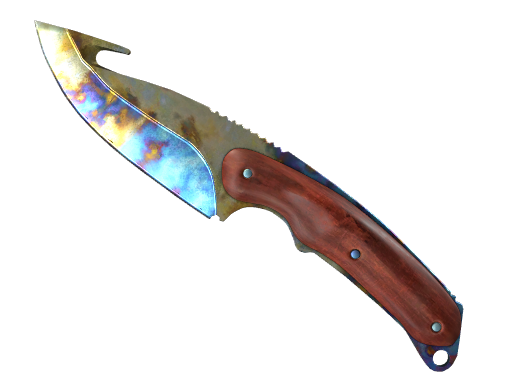 ★ StatTrak™ Gut Knife | Case Hardened (Well-Worn)