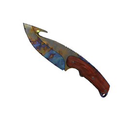 free csgo skin ★ StatTrak™ Gut Knife | Case Hardened (Factory New)