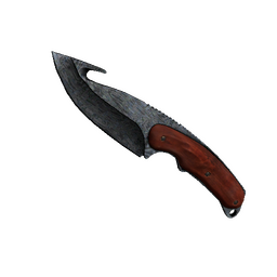 free csgo skin ★ StatTrak™ Gut Knife | Damascus Steel (Battle-Scarred)