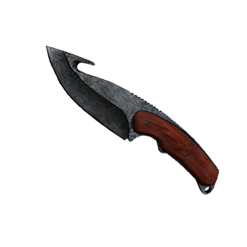 ★ StatTrak™ Gut Knife | Damascus Steel (Battle-Scarred)