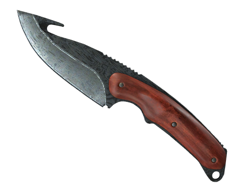 ★ StatTrak™ Gut Knife | Damascus Steel (Battle-Scarred)