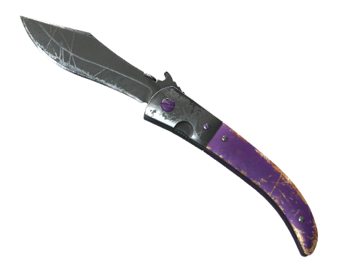 ★ StatTrak™ Navaja Knife | Ultraviolet (Battle-Scarred)