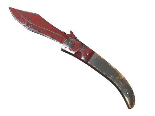 ★ Navaja Knife | Crimson Web (Battle-Scarred)