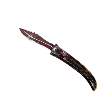 ★ StatTrak™ Navaja Knife | Crimson Web (Battle-Scarred)