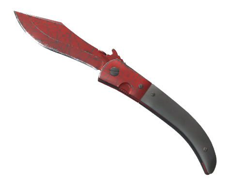 ★ StatTrak™ Navaja Knife | Crimson Web (Well-Worn)