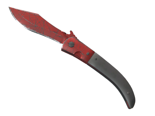 ★ Navaja Knife | Crimson Web (Well-Worn)