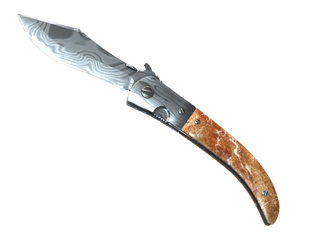 Navaja Knife | Damascus Steel