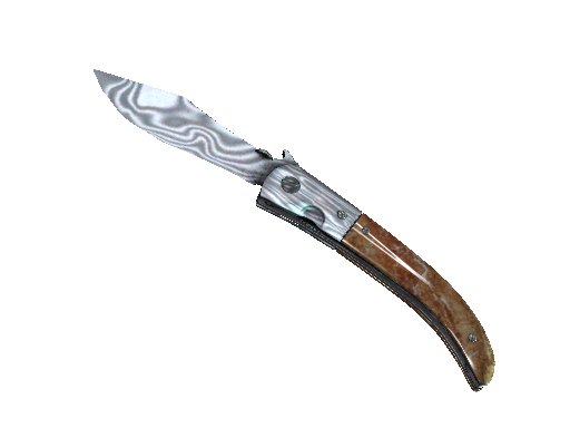 Navaja Knife | Damascus Steel image