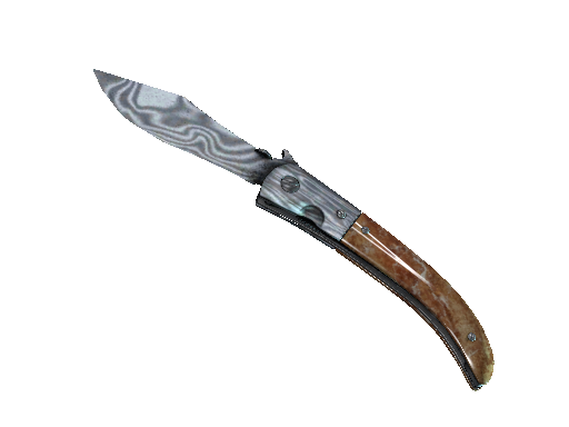 ★ Navaja Knife | Damascus Steel (Well-Worn)