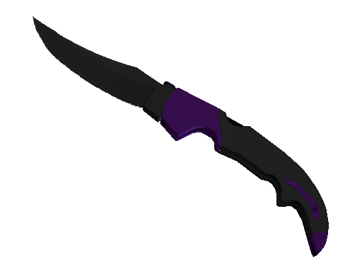 Image for the ★ Falchion Knife | Ultraviolet weapon skin in Counter Strike 2