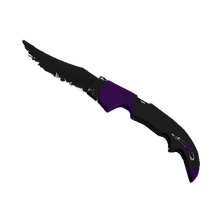 ★ StatTrak™ Falchion Knife | Ultraviolet (Field-Tested)