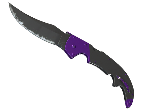 ★ StatTrak™ Falchion Knife | Ultraviolet (Field-Tested)