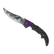 ★ StatTrak™ Falchion Knife | Ultraviolet (Battle-Scarred)