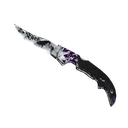 ★ StatTrak™ Falchion Knife | Ultraviolet (Battle-Scarred)