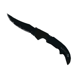 free csgo skin ★ Falchion Knife | Night (Well-Worn)