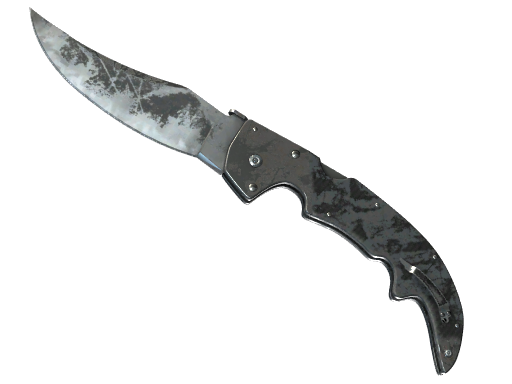 ★ StatTrak™ Falchion Knife | Night (Battle-Scarred)