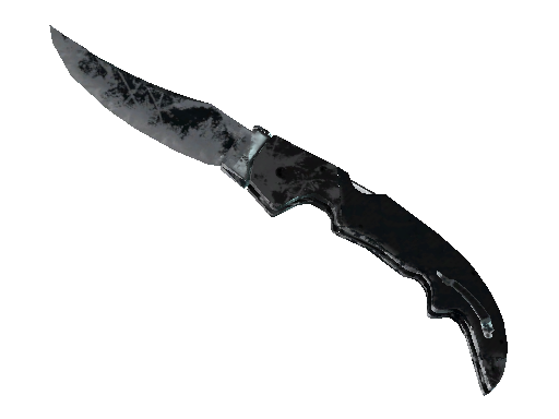 ★ StatTrak™ Falchion Knife | Night (Battle-Scarred)