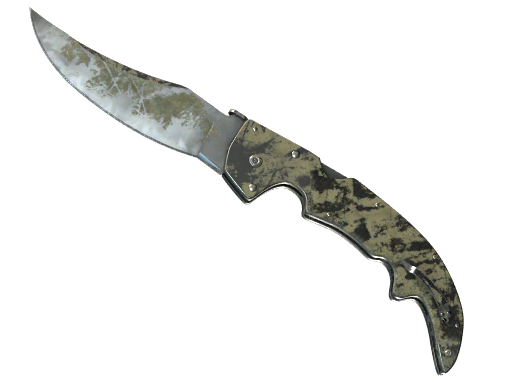 ★ StatTrak™ Falchion Knife | Safari Mesh (Battle-Scarred)