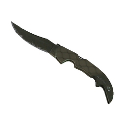 ★ StatTrak™ Falchion Knife | Safari Mesh (Well-Worn)