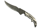 ★ Falchion Knife | Black Laminate (Battle-Scarred)