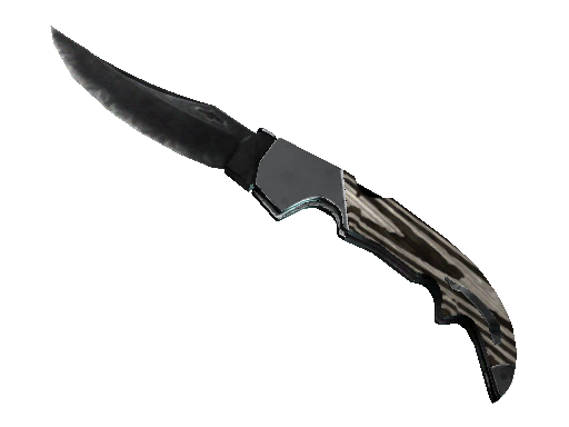 ★ Falchion Knife | Black Laminate (Field-Tested)