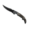 ★ Falchion Knife | Black Laminate (Field-Tested)